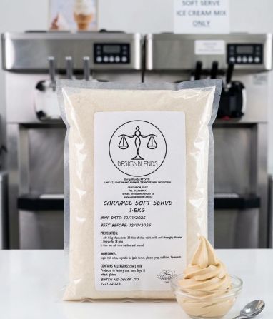 Caramel Premium Soft Serve Powder